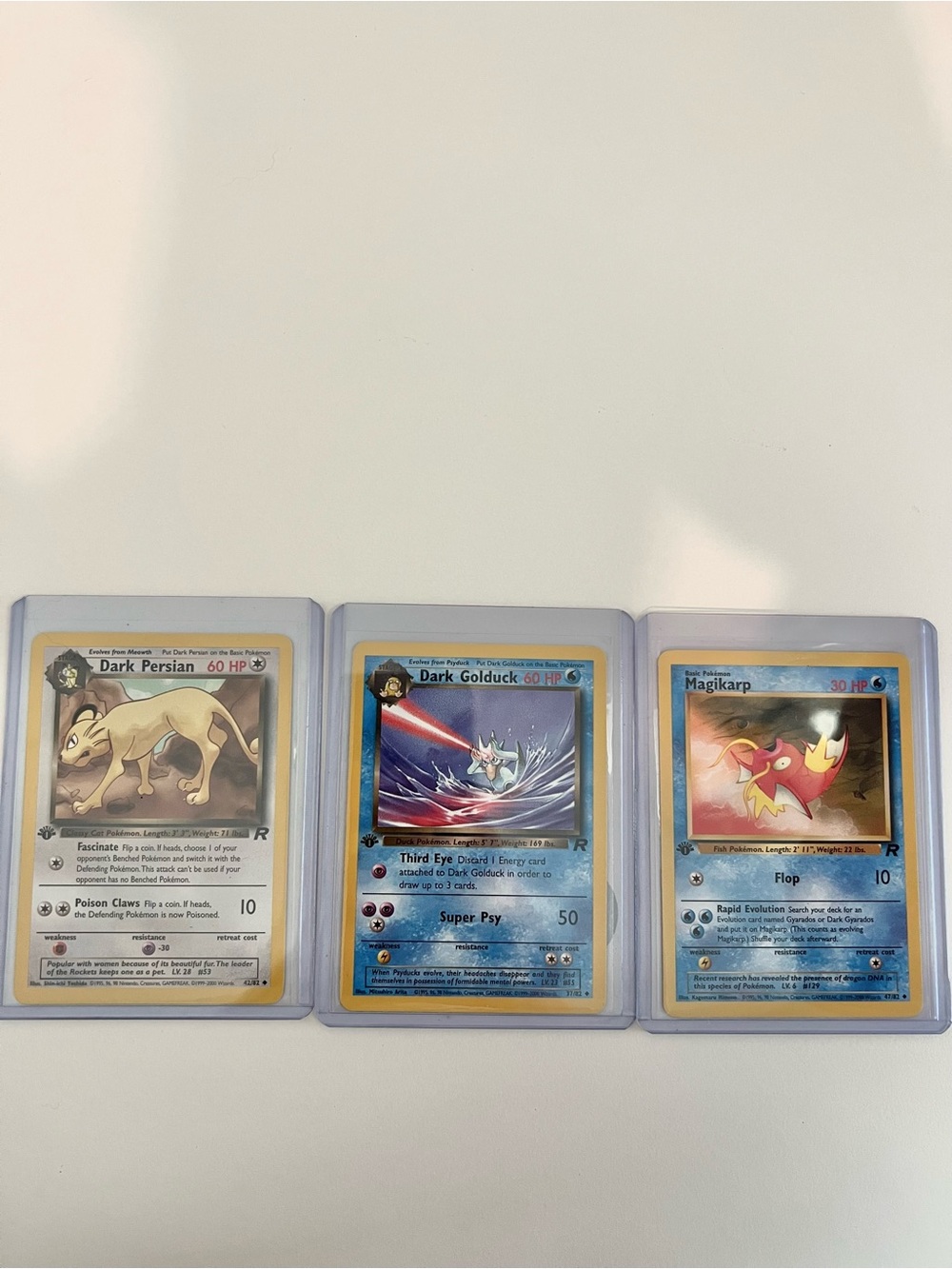 Pokemon Team Rocket 1st Edition mint bundle
